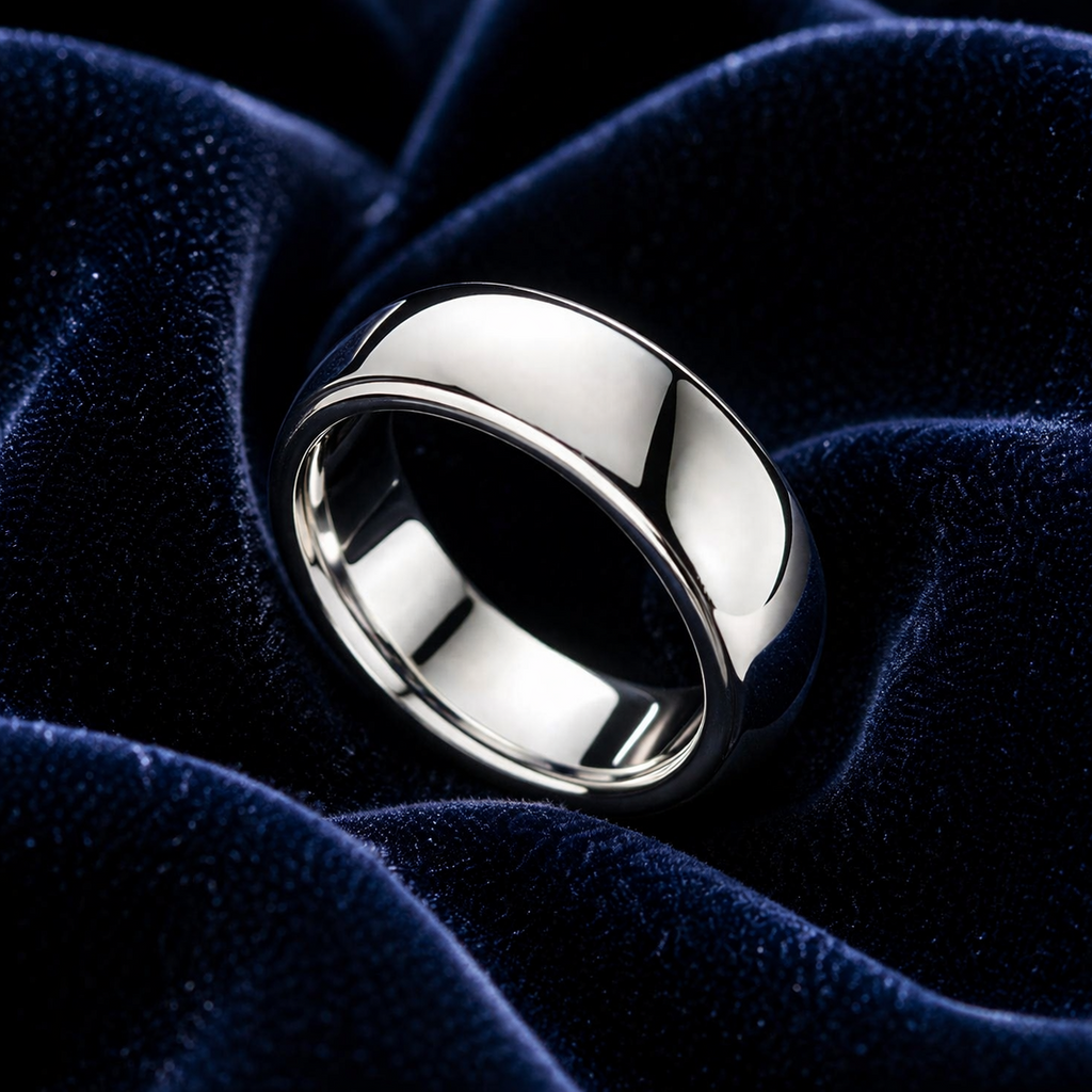 Sterling Silver Solid Band Ring 925 Hallmarked Size Q - Z British Made