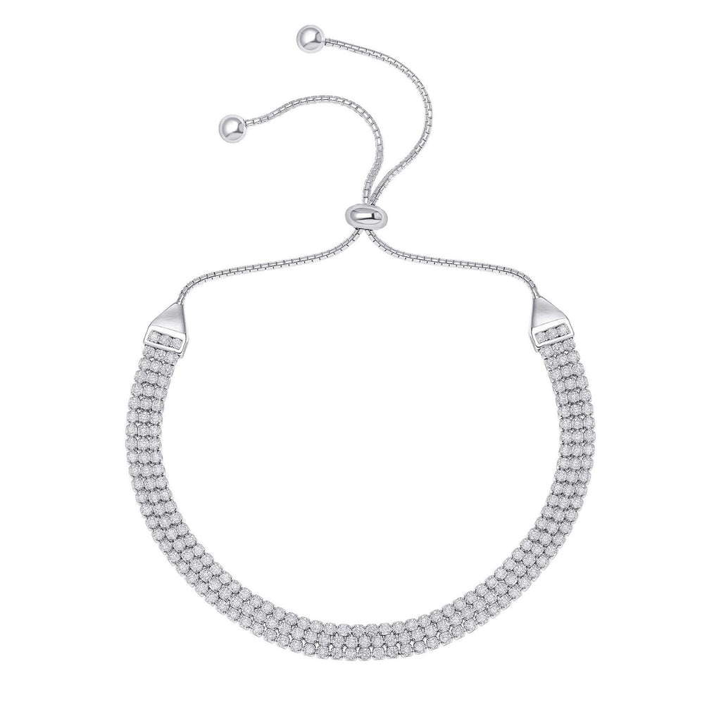 Multi Strand Cup Chain Bracelet Sterling Silver 925 Hallmarked Brand New Boxed