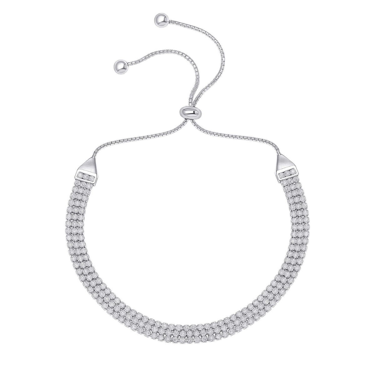 Multi Strand Cup Chain Bracelet Sterling Silver 925 Hallmarked Brand New Boxed