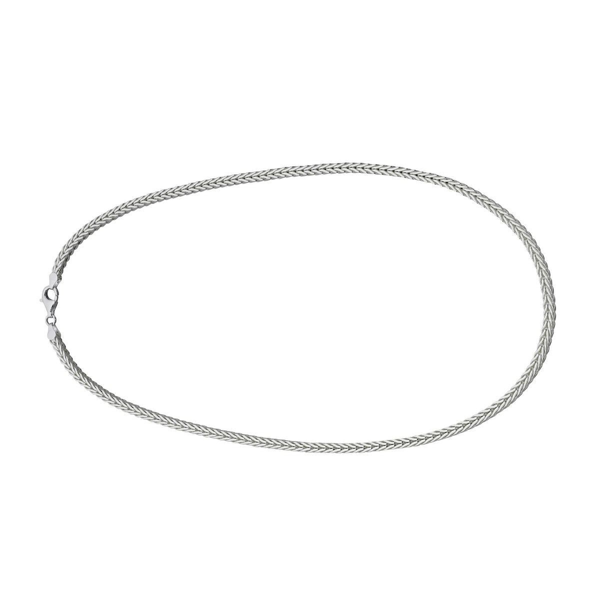 Heavyweight Foxtail Chain Necklace Sterling Silver 925 Hallmark Brand New Boxed