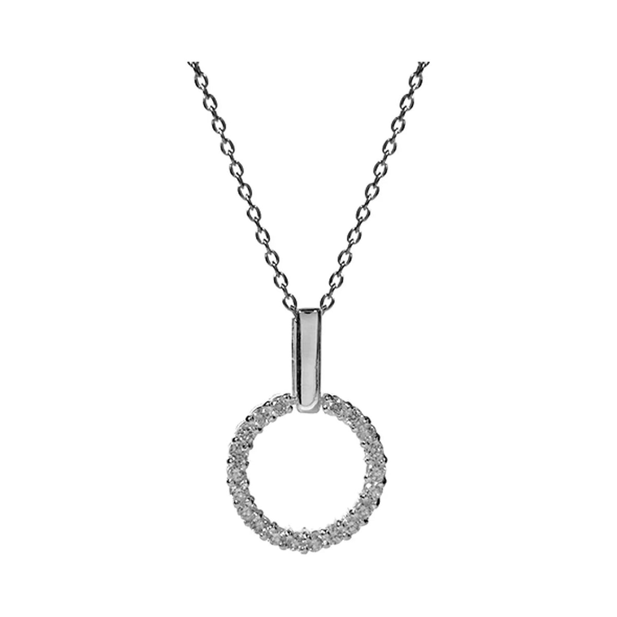 Statement Hoop Necklace Solid Sterling Silver 925 Hallmarked British Made