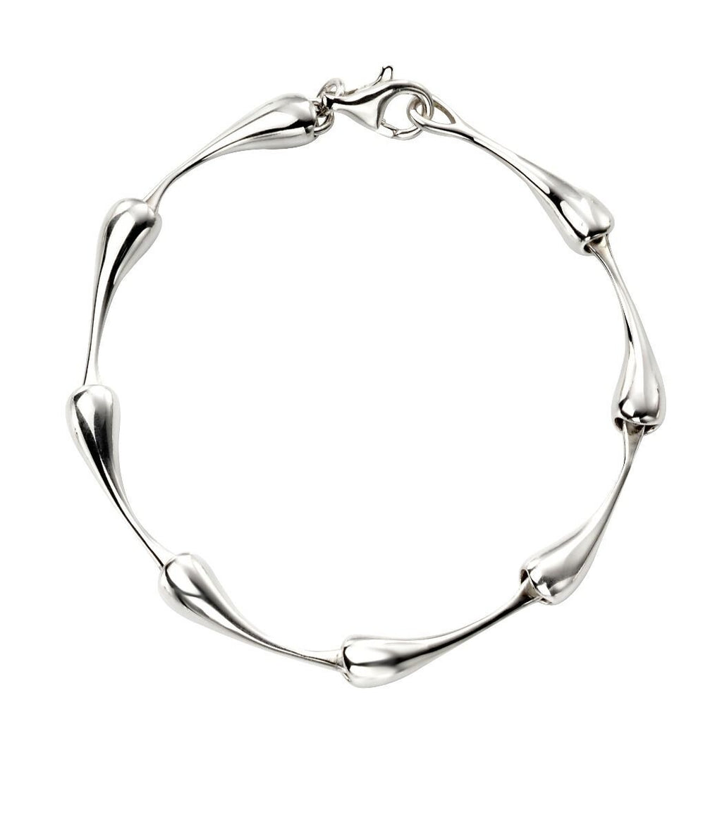 Sterling Silver Organic Bracelet British Made 925 Hallmarked Brand New Boxed