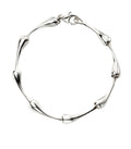 Sterling Silver Organic Bracelet British Made 925 Hallmarked Brand New Boxed