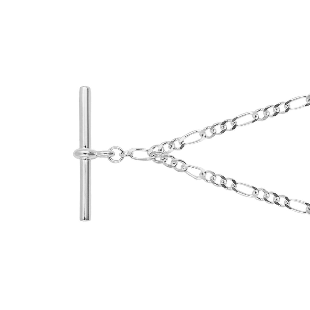 T Bar Chain Necklace Sterling Silver 925 Hallmarked Brand New Boxed