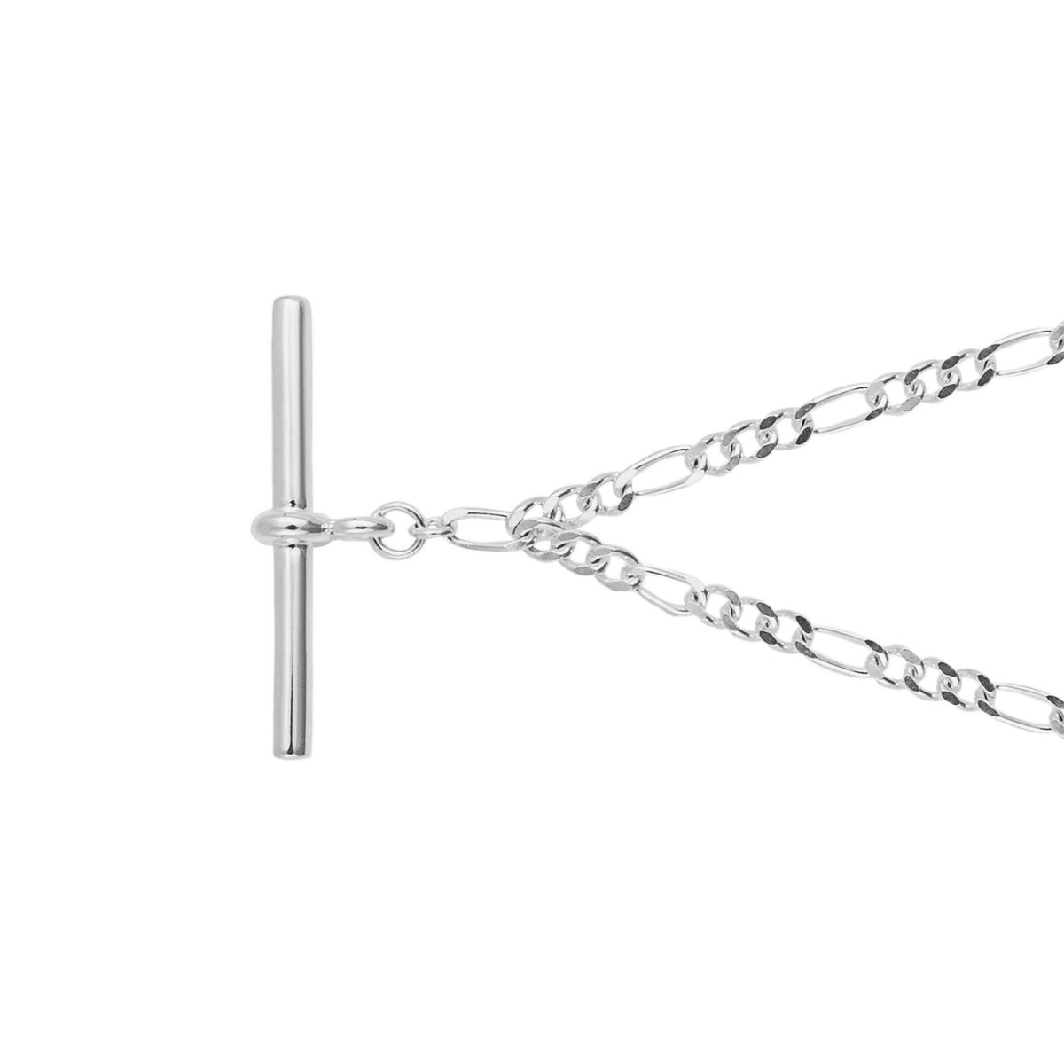 T Bar Chain Necklace Sterling Silver 925 Hallmarked Brand New Boxed
