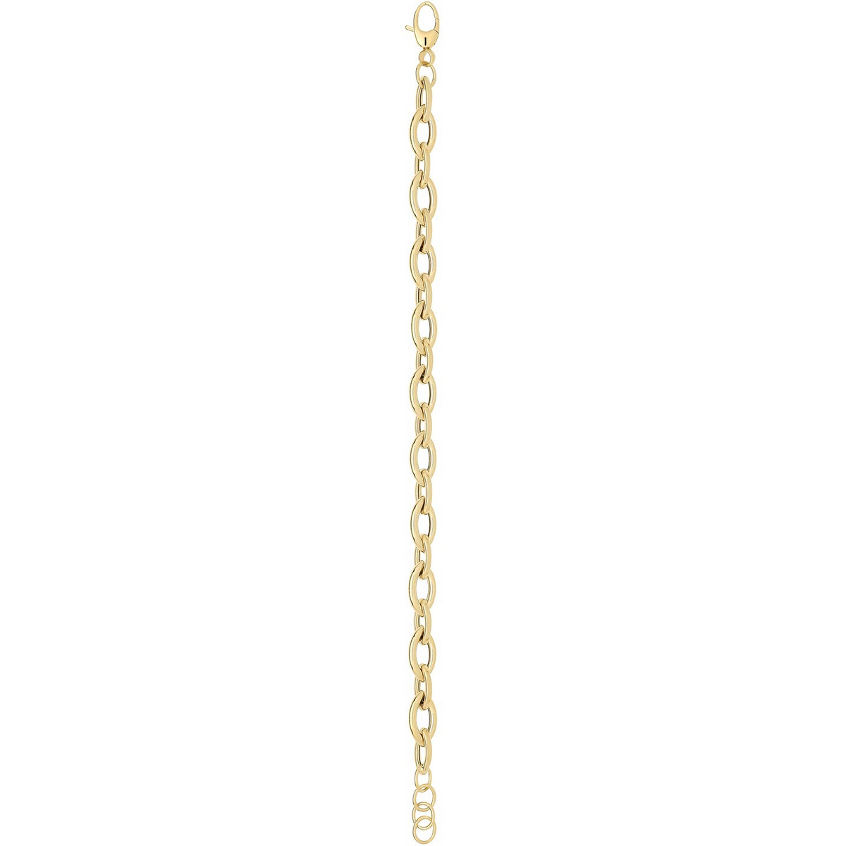 Marquise Link Bracelet 9ct Yellow Gold 375 Hallmarked British Made Brand New