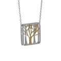 Tree Of Life Necklace 9ct Yellow Gold Plated Halllmarked Brand New Boxed