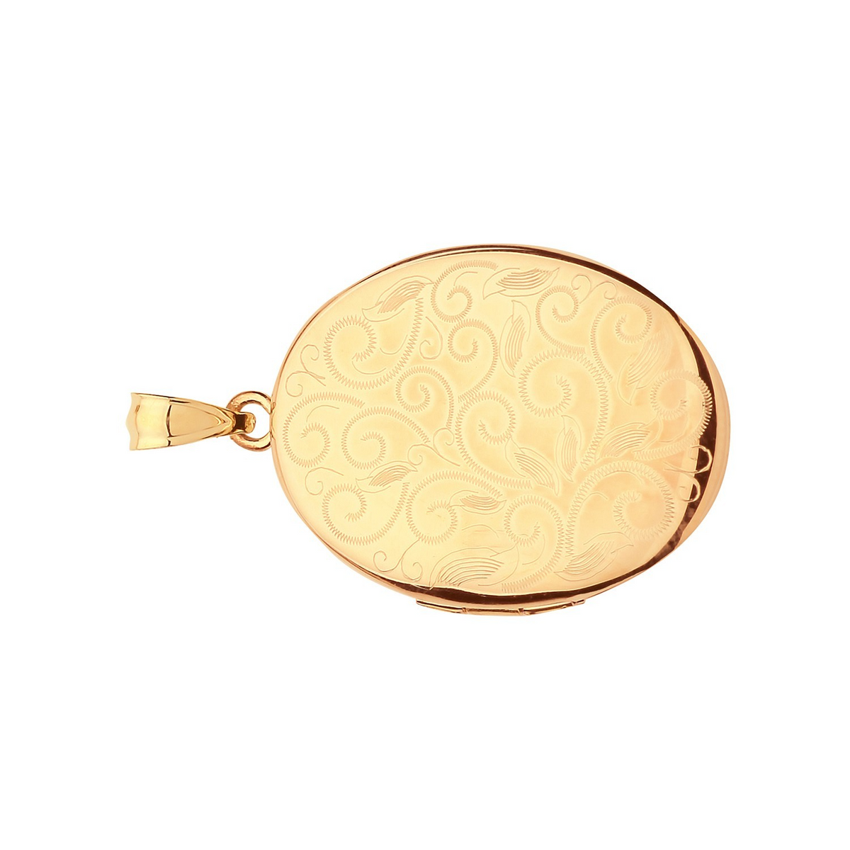 Victorian Style 9ct Yellow Gold Locket 375 Hallmarked All Chain Lengths