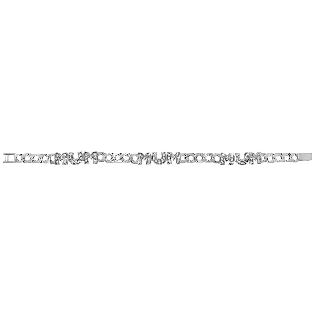 Triple Mum Gemstone Bracelet Sterling Silver 925 Hallmarked (Mothers Day)