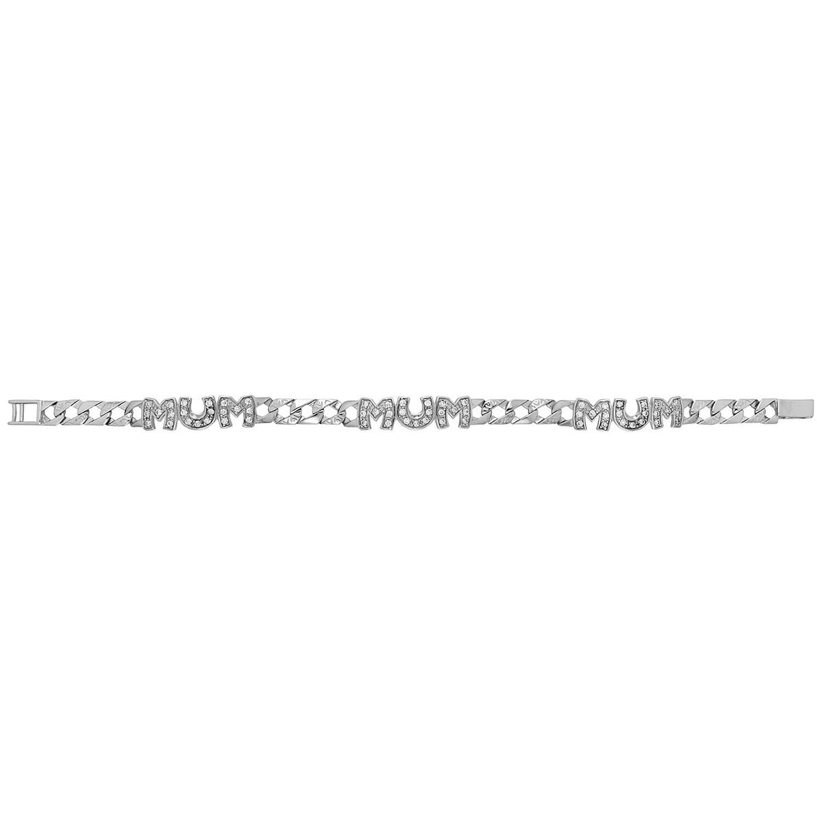Triple Mum Gemstone Bracelet Sterling Silver 925 Hallmarked (Mothers Day)