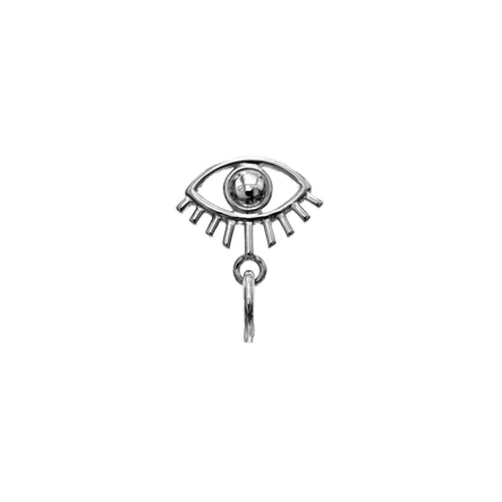 Evil Eye Pendant Sterling Silver 925 Hallmarked All Chain Lengths Brand New