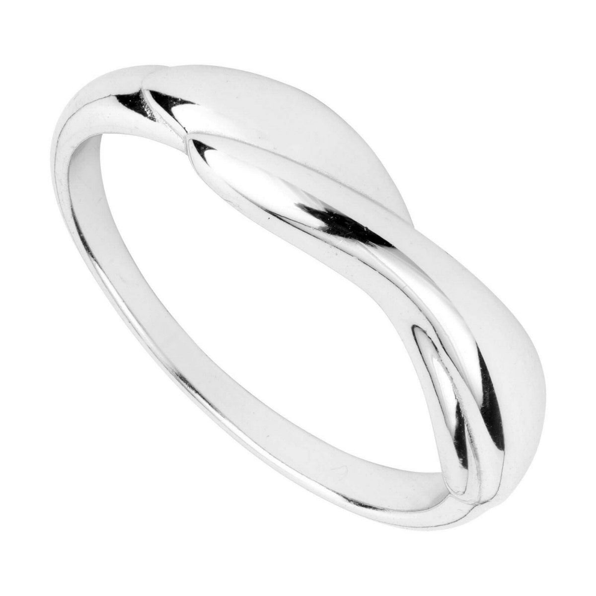 Sensory Organic Ring 925 Hallmarked British Made Size K- S Brand New Boxed