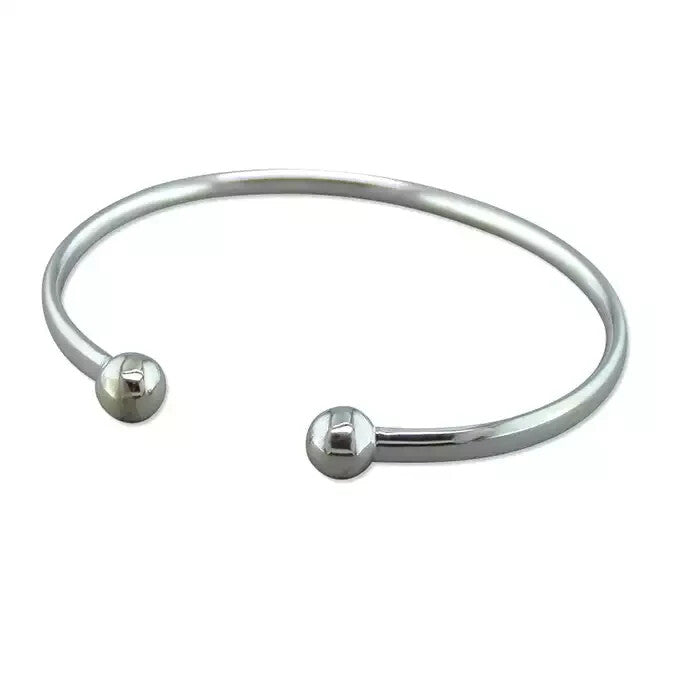 Statement Torc Bangle Sterling Silver 925 Hallmarked British Made Brand New