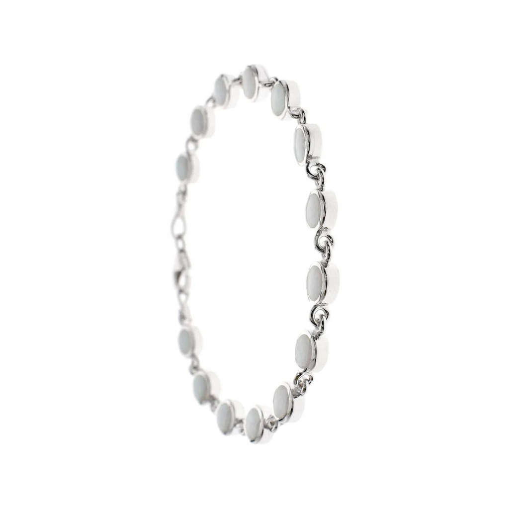 Marquise Natural Quartz Bracelet Sterling Silver 925 Hallmarked Brand New Boxed