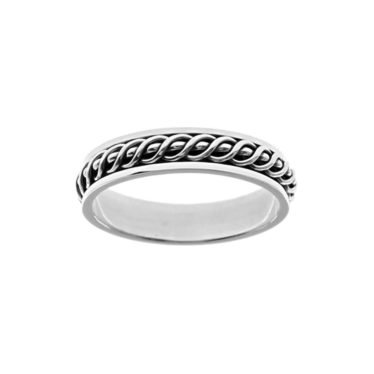 Vinal Spinner Ring Sterling Silver 925 Hallmarked British Made Size J - T