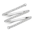 51 Natural Diamond Sprial Wrap Ring 18ct White Gold Hallmarked Sizes J - Q