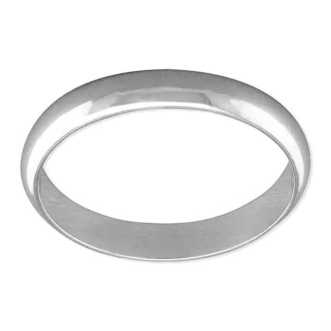 Mens 4mm Heavy Band Ring 925 Hallmarked British Made Sizes J - Z