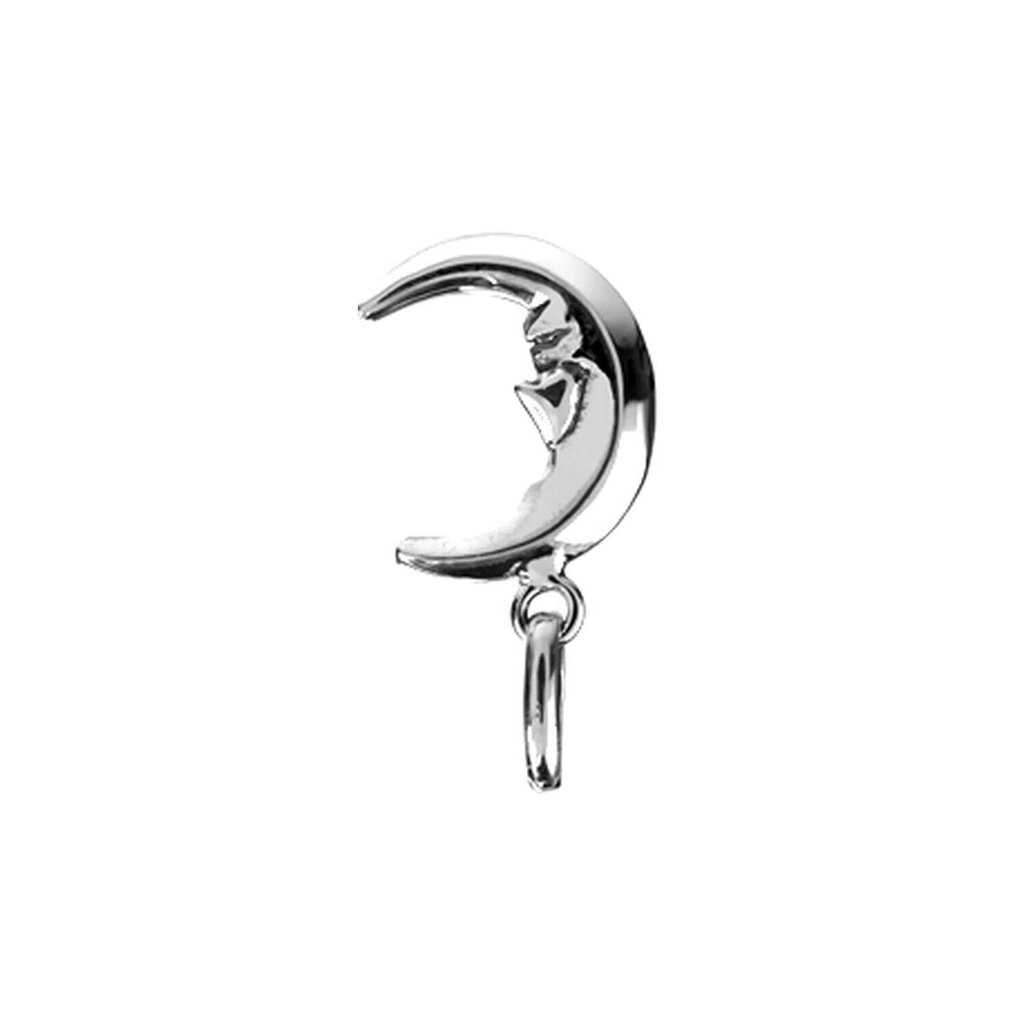 Moon Man Pendant Sterling Silver 925 Hallmarked All Chain Lengths Brand New