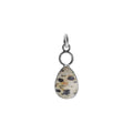 Dalmatian Hoop Pendant Sterling Silver 925 Hallmark All Chain Lengths Brand New