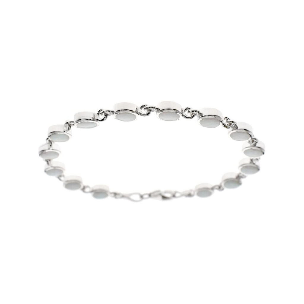 Marquise Natural Quartz Bracelet Sterling Silver 925 Hallmarked Brand New Boxed