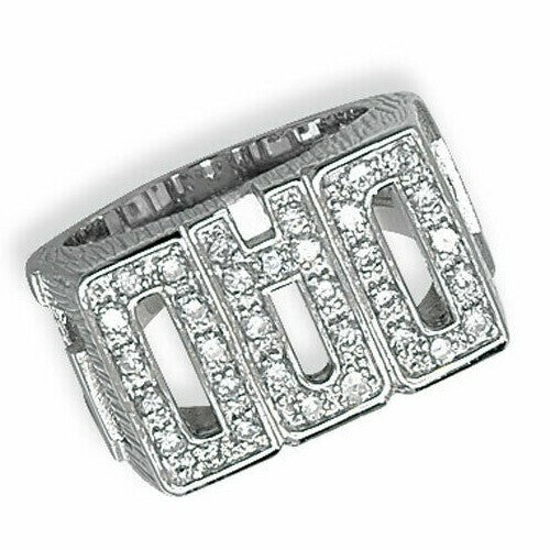 Dad Gemstone Ring Sterling Silver 925 Hallmarked Sizes British Made Q - Z