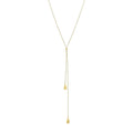 9ct Yellow Gold Lariat Necklace 375 Hallmarked British Made Brand New Boxed