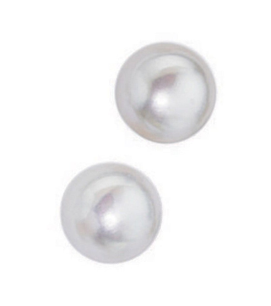 7mm Pearl Stud Earrings Sterling Silver 925 Hallmarked Brand New Boxed