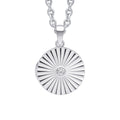 Sunburst Locket Sterling Silver 925 Hallmarked All Chain Lengths British Made