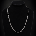 Heavy Gents Wheat Chain Solid Sterling Silver 925 Hallmarked British Made