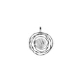 Tourmalated Quartz Web Pendant Sterling Silver 925 Hallmarked All Chain Lengths