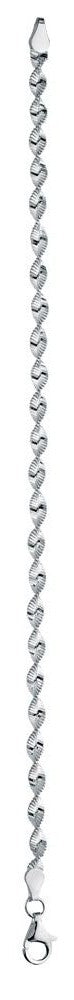 Twisted Chain Bracelet Sterling Silver 925 Hallmarked Brand New Boxed