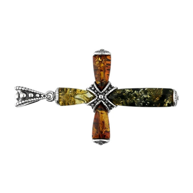 Strapped Cross Sterling Silver 925 Hallmarked British Made All Chain Lengths