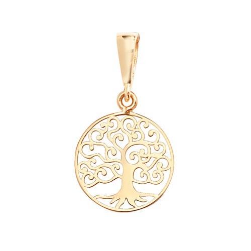 Authentic Tree Of Life Pendant 9ct Yellow Gold 375 Hallmarked All Chain Lengths
