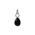 Onyx Hoop Pendant Sterling Silver 925 Hallmarked All Chain Lengths Brand New