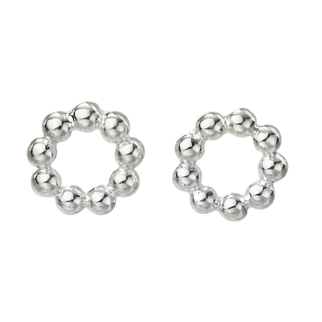 Ball Stud Earrings Sterling Silver 925 Hallmarked British Made Brand New Boxed