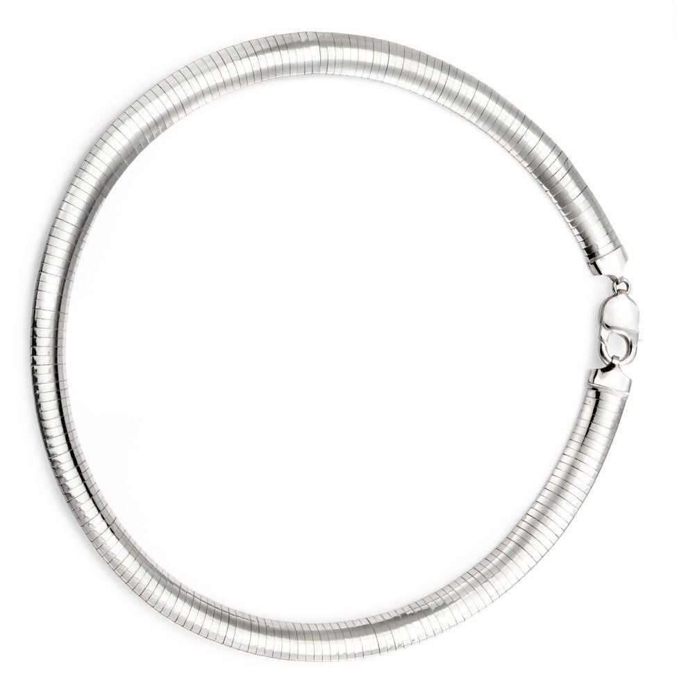Omega Chain Necklace Sterling Silver 925 Hallmarked British Made Brand New Boxed