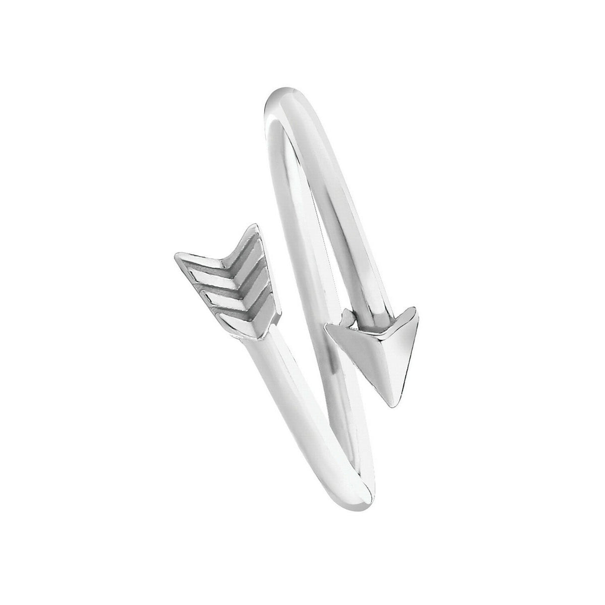 Sterling Silver Arrow Ring 925 Hallmarked Size I - T British Made