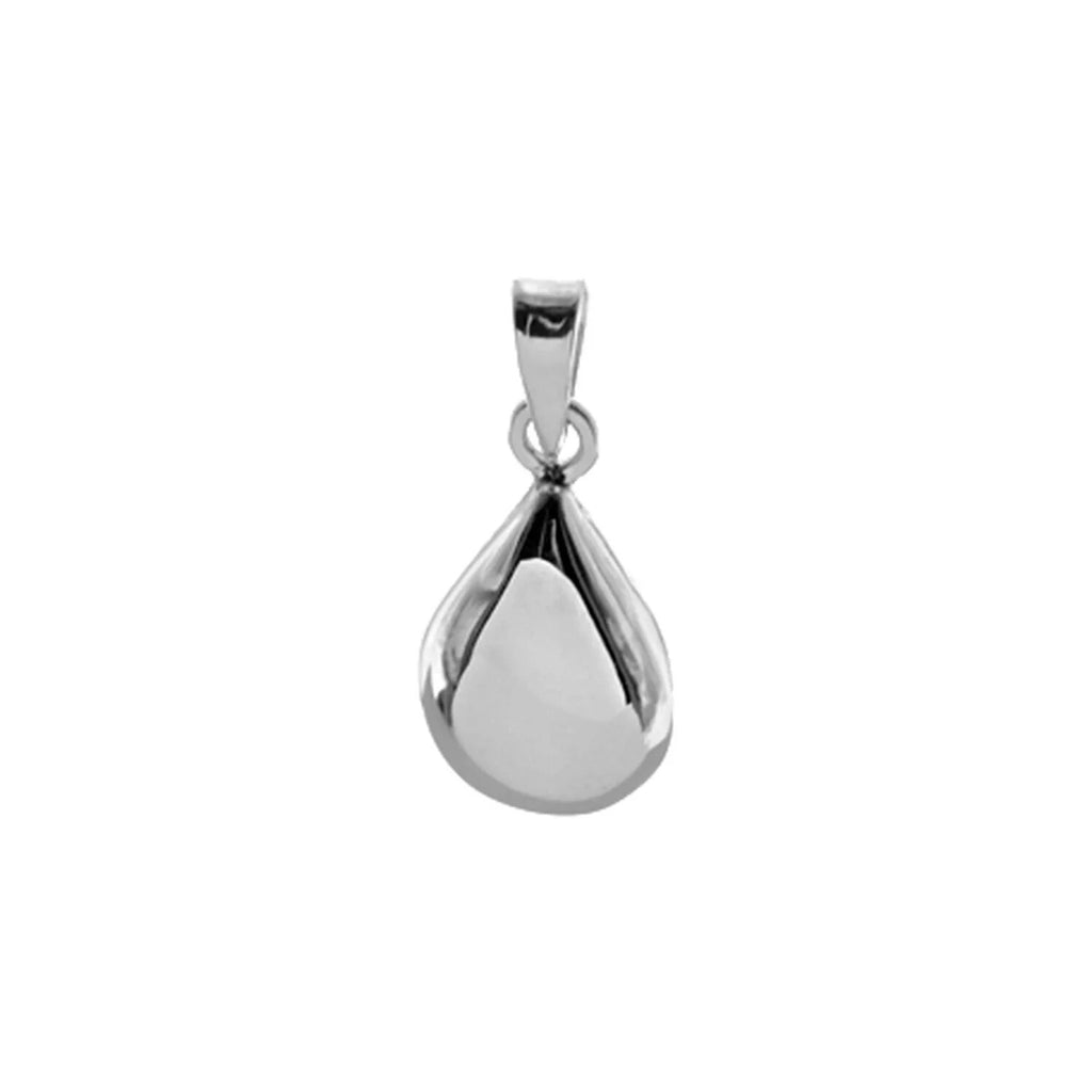 Slim Teardrop Pendant Sterling Silver 925 Hallmarked All Chain Lengths Brand New