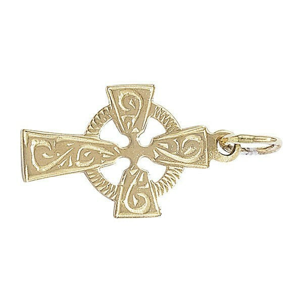 9ct Yellow Gold Cross Pendant Hallmarked British Made All Chain Lengths