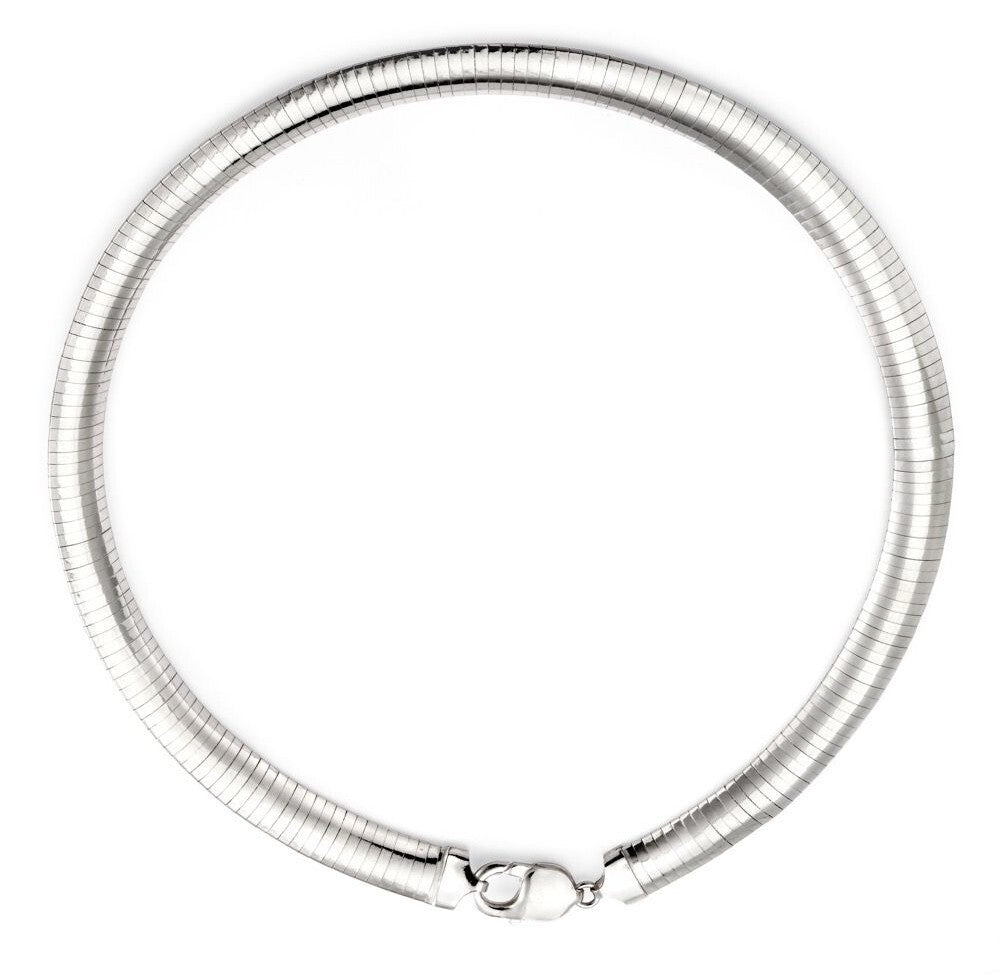 Omega Chain Necklace Sterling Silver 925 Hallmarked British Made Brand New Boxed