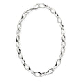 Marquise Link Chain Necklace Sterling Silver 925 Hallmark Brand New Boxed