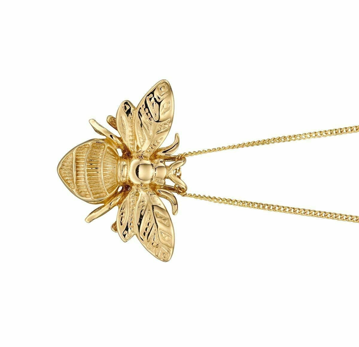 Bumble Bee Pendant Yellow Gold 375 Hallmarked British Made Brand New And Boxed