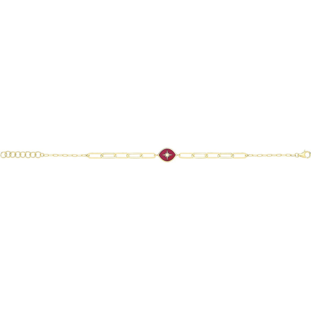 North Star Necklace and Bracelet Set 9ct Yellow Gold 375 Hallmarked Brand New