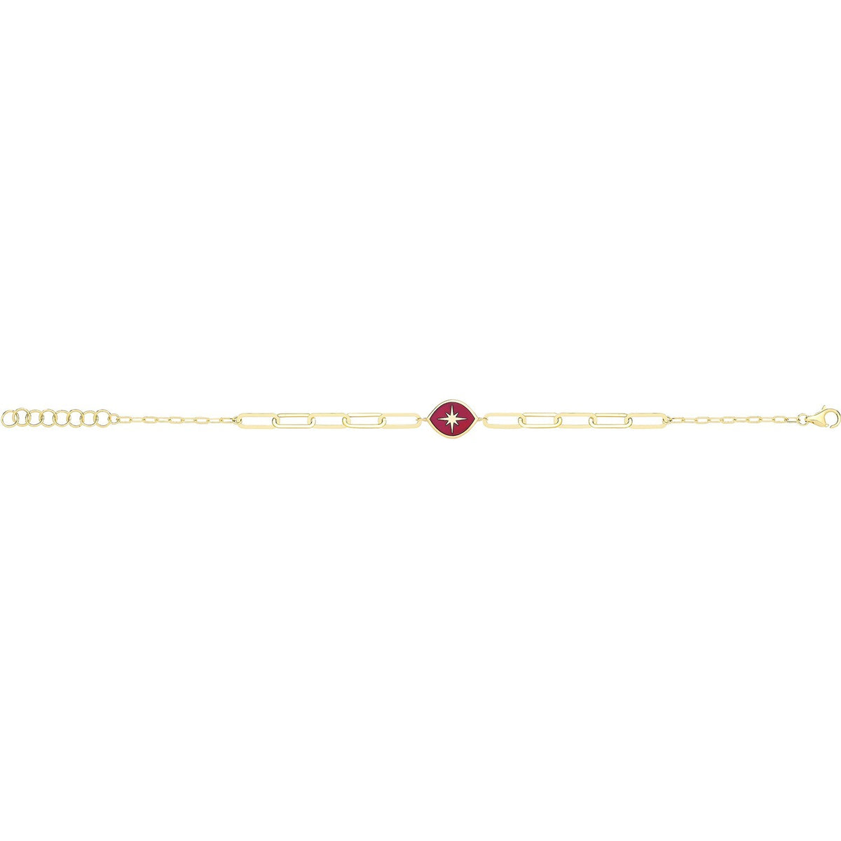 North Star Necklace and Bracelet Set 9ct Yellow Gold 375 Hallmarked Brand New