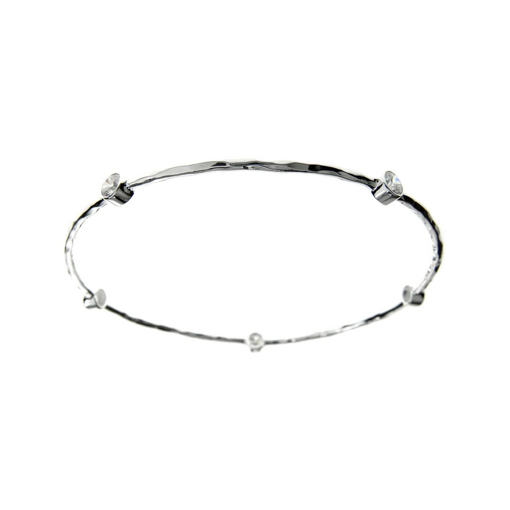 Sterling Silver Kenzie Flush Bangle British Made 925 Hallmarked Brand New Boxed