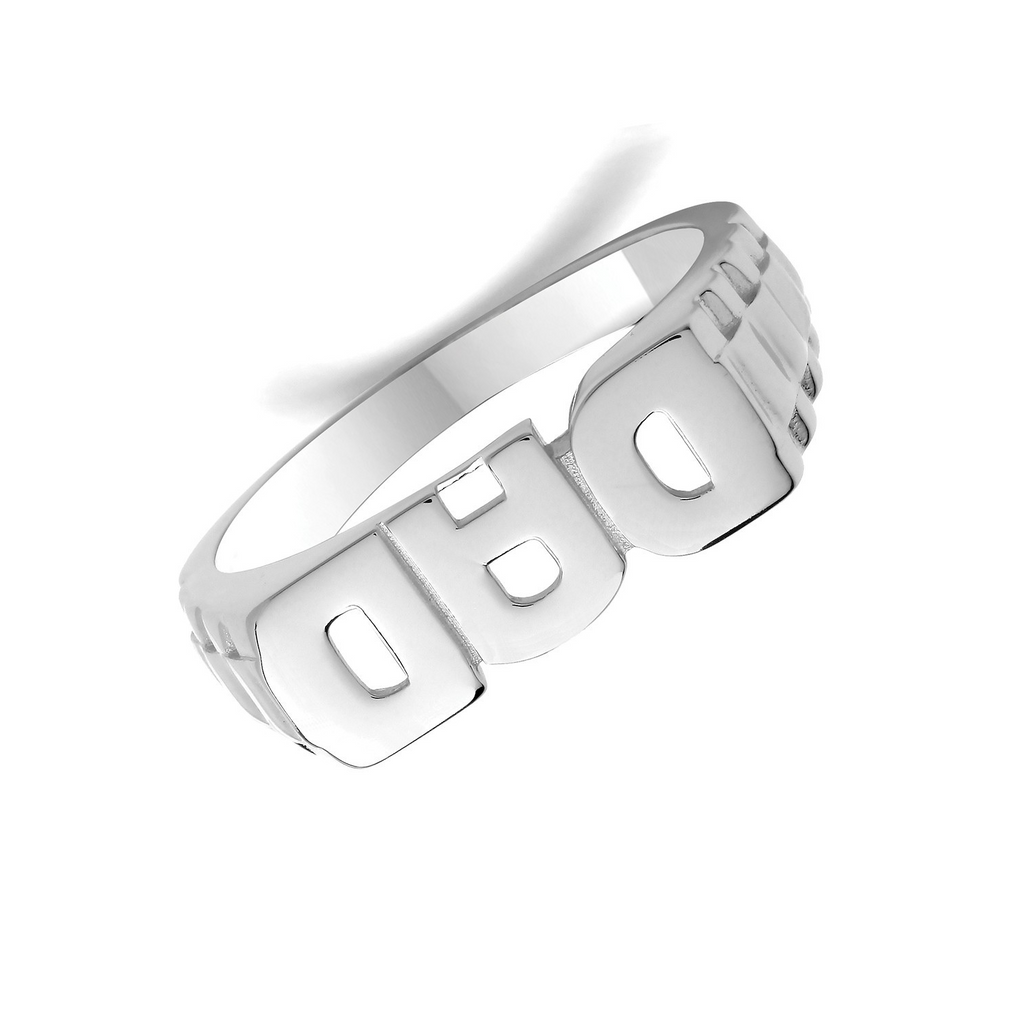 Dad Ring Sterling Silver 925 Hallmarked Sizes British Made Brand New P - Z