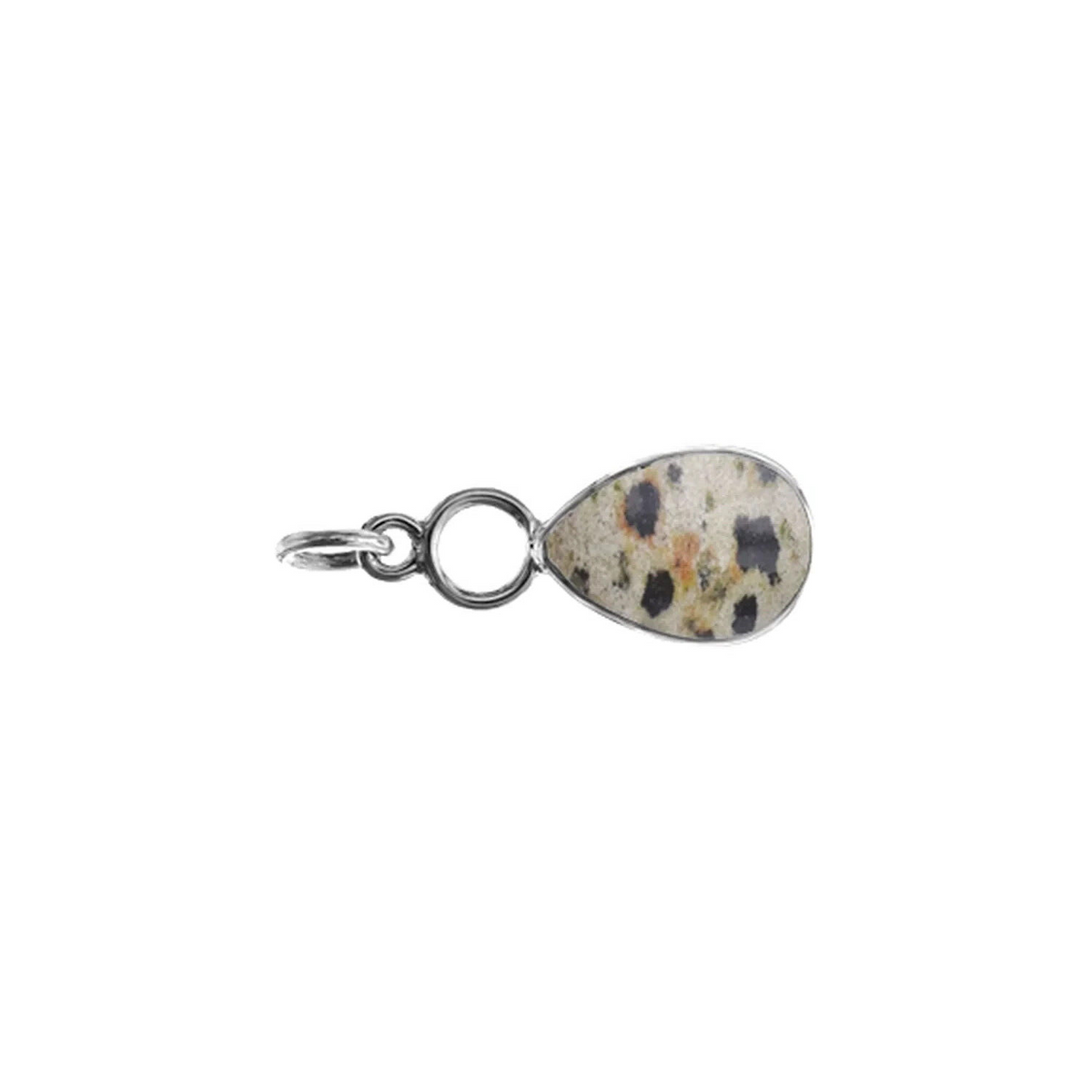 Dalmatian Hoop Pendant Sterling Silver 925 Hallmark All Chain Lengths Brand New