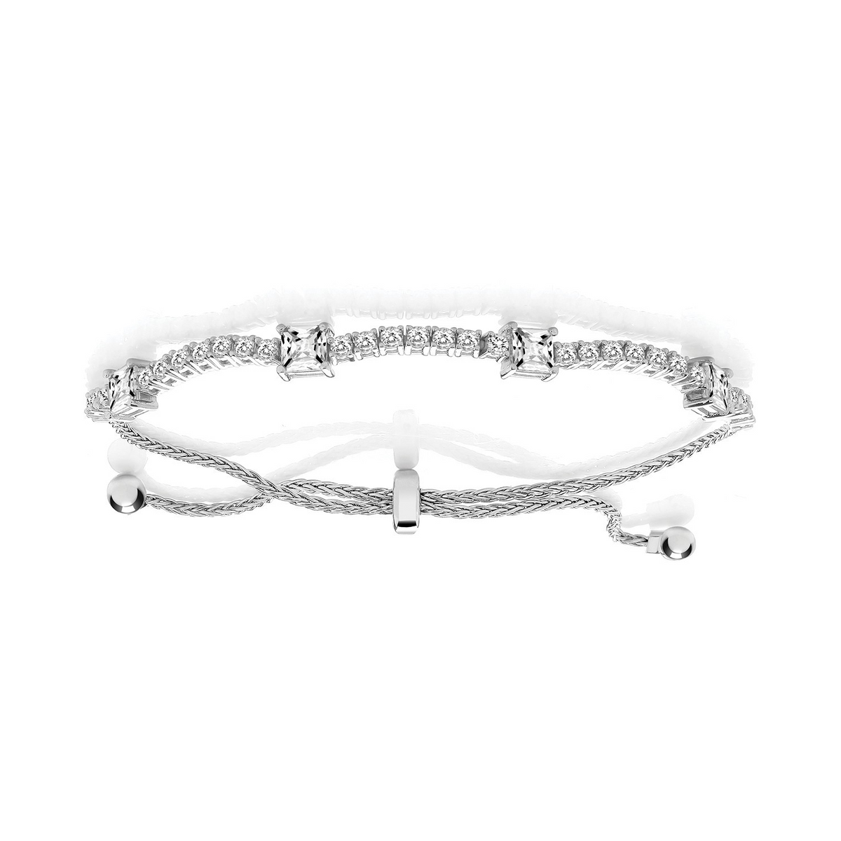 Princess Adjustable Bolo Bracelet Sterling Silver 925 Hallmarked Brand New Boxed