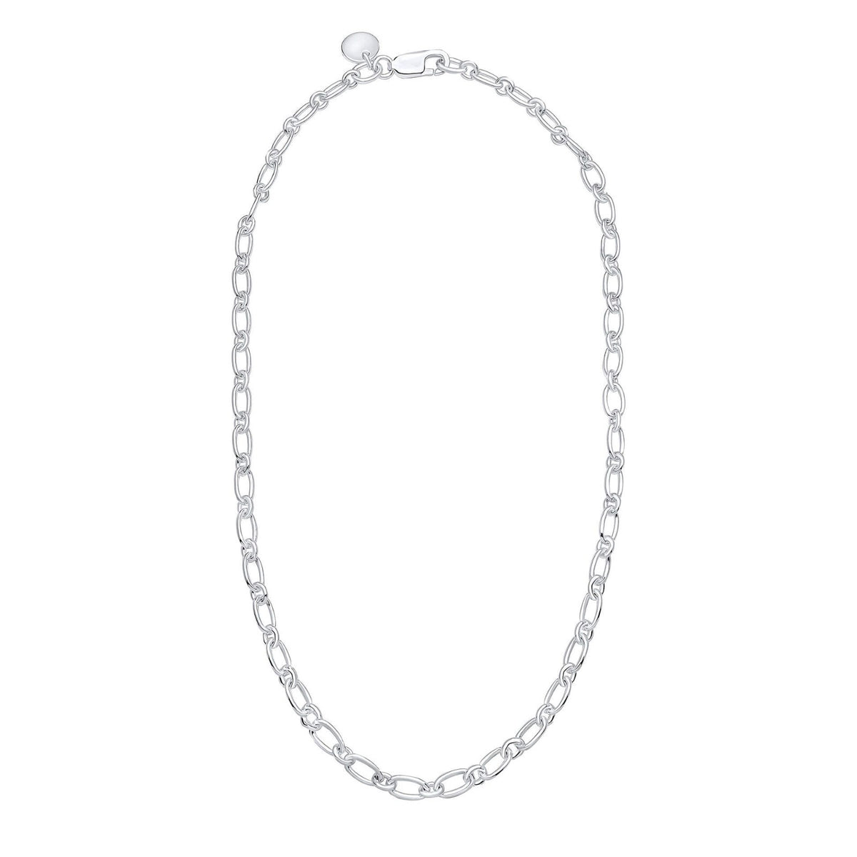 Long Link Chain Necklace Sterling Silver 925 Hallmark Brand New Boxed