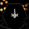 Baby Bumble Bee Pendant Sterling Silver 925 Hallmarked All Chain Lengths